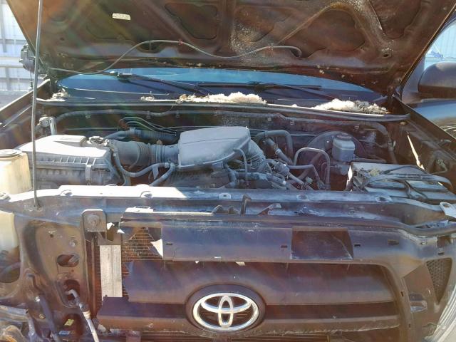 5TETX62N15Z055519 - 2005 TOYOTA TACOMA PRE BLACK photo 7