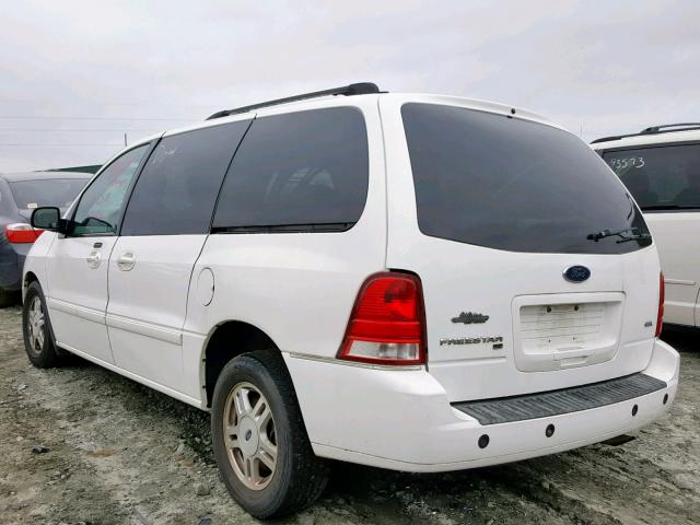 2FMZA52247BA02810 - 2007 FORD FREESTAR S WHITE photo 3