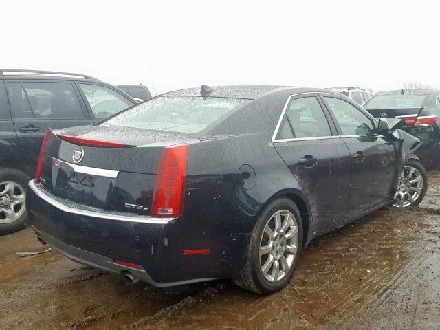 1G6DT57V090150827 - 2009 CADILLAC CTS HI FEA BLACK photo 4