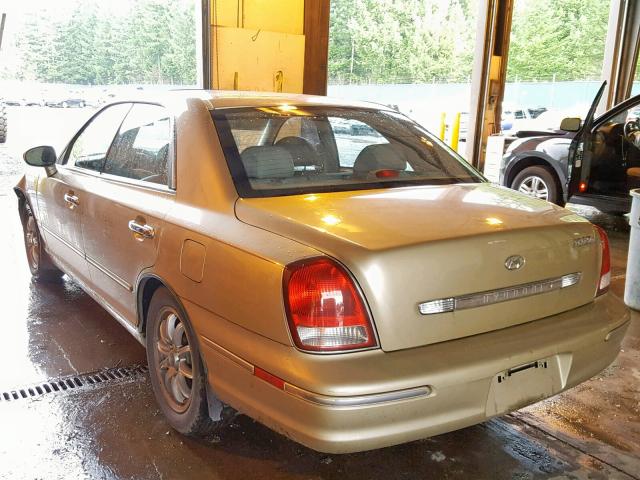 KMHFU45E73A247651 - 2003 HYUNDAI XG 350 GOLD photo 3