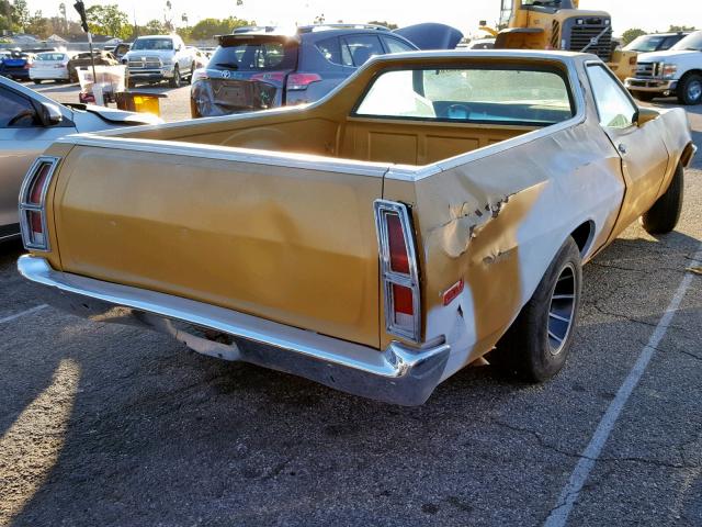 0000005A47H141586 - 1975 FORD RANCHERO GOLD photo 4