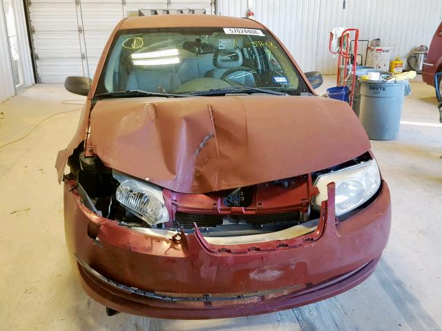 1G8AJ55F46Z147304 - 2006 SATURN ION BROWN photo 9