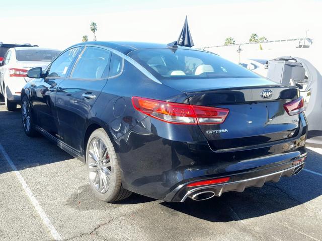 5XXGV4L25JG216284 - 2018 KIA OPTIMA SXL BLACK photo 3