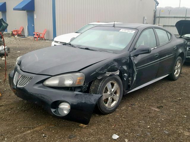 2G2WP522751205039 - 2005 PONTIAC GRAND PRIX BLACK photo 2