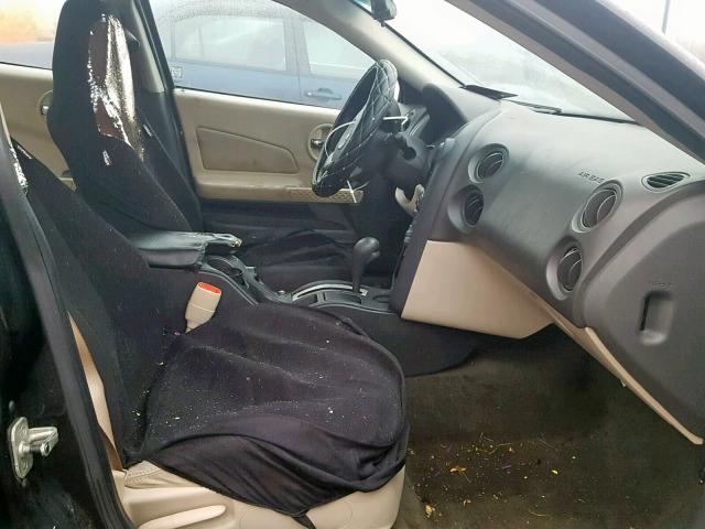 2G2WP522751205039 - 2005 PONTIAC GRAND PRIX BLACK photo 5