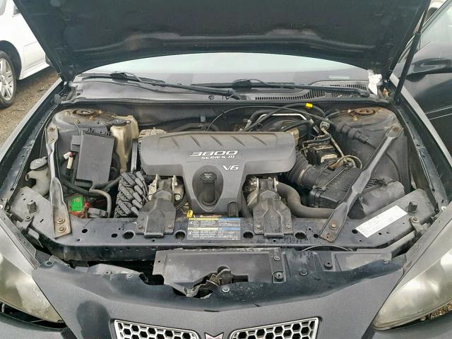 2G2WP522751205039 - 2005 PONTIAC GRAND PRIX BLACK photo 7