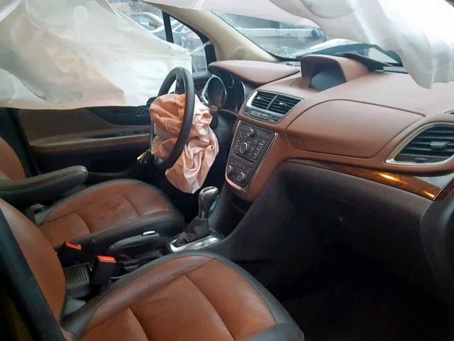 KL4CJCSB7FB224142 - 2015 BUICK ENCORE BROWN photo 5