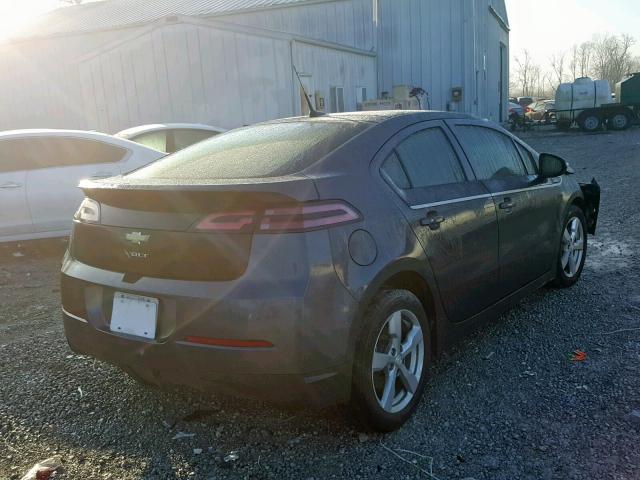 1G1RA6E44CU112387 - 2012 CHEVROLET VOLT CHARCOAL photo 4