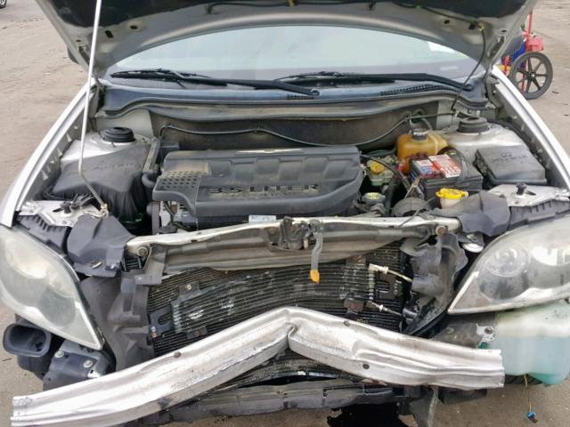 2C4GM68405R434770 - 2005 CHRYSLER PACIFICA T SILVER photo 7