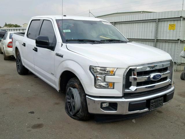 1FTEW1CP3HKD27088 - 2017 FORD F150 SUPER WHITE photo 1