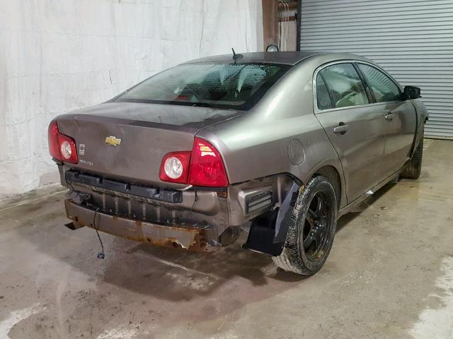 1G1ZB5EB4AF298178 - 2010 CHEVROLET MALIBU LS BROWN photo 4