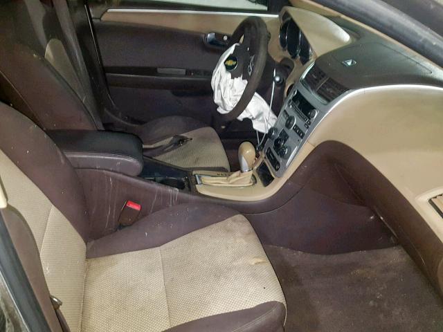 1G1ZB5EB4AF298178 - 2010 CHEVROLET MALIBU LS BROWN photo 5