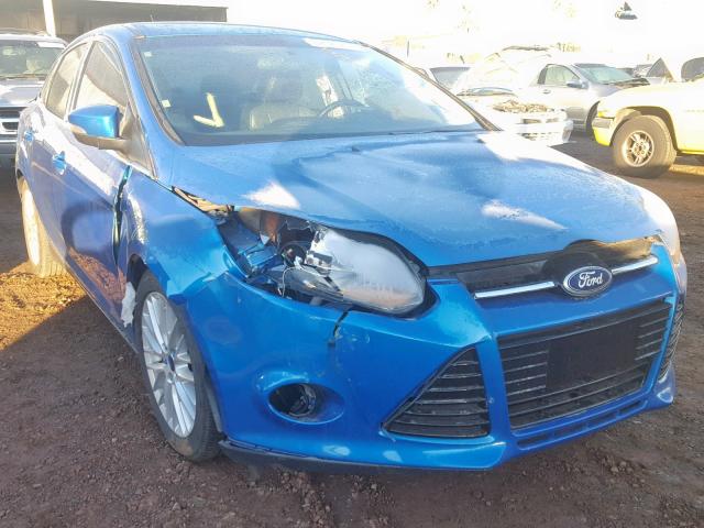 1FADP3J2XEL330464 - 2014 FORD FOCUS TITA BLUE photo 1