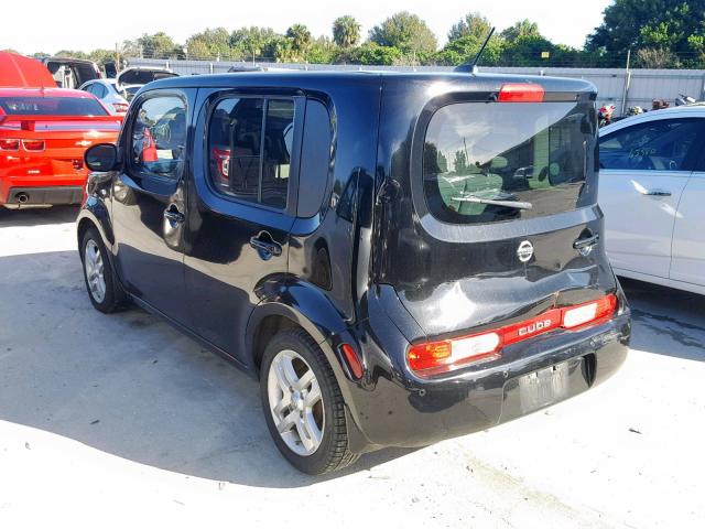 JN8AZ28R49T103365 - 2009 NISSAN CUBE BASE BLACK photo 3