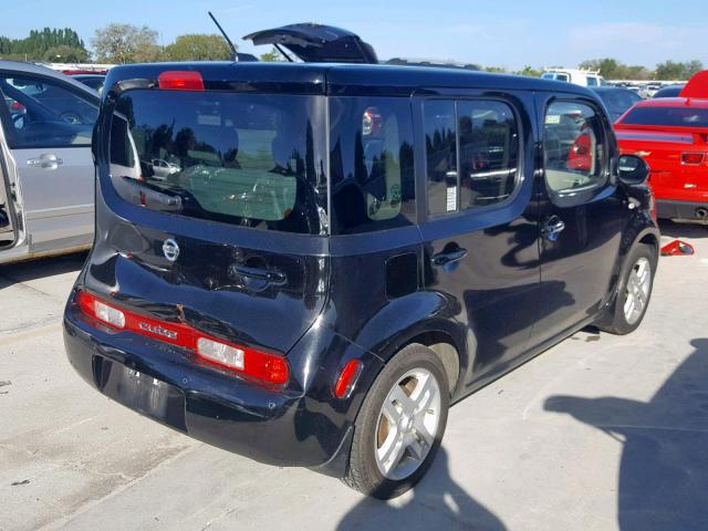 JN8AZ28R49T103365 - 2009 NISSAN CUBE BASE BLACK photo 4