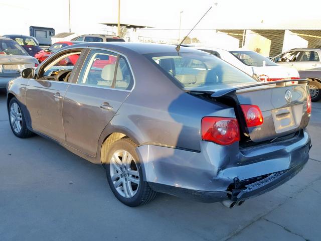 3VWEF71K57M152261 - 2007 VOLKSWAGEN JETTA WOLF GRAY photo 3