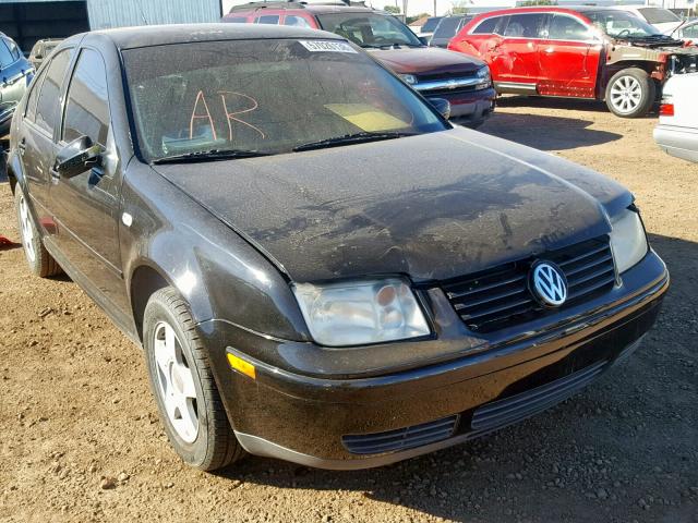 3VWSK69MX2M140436 - 2002 VOLKSWAGEN JETTA GLS BLACK photo 1