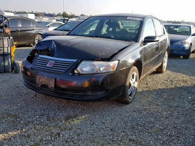 1G8AJ55F77Z141661 - 2007 SATURN ION LEVEL BLACK photo 2