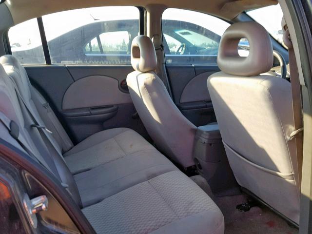 1G8AJ55F77Z141661 - 2007 SATURN ION LEVEL BLACK photo 6