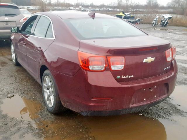 1G11C5SAXGF106924 - 2016 CHEVROLET MALIBU LIM 勃艮第红 照片 3