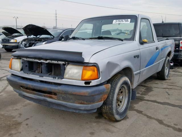 1FTCR10A8RTA69810 - 1994 FORD RANGER GRAY photo 2