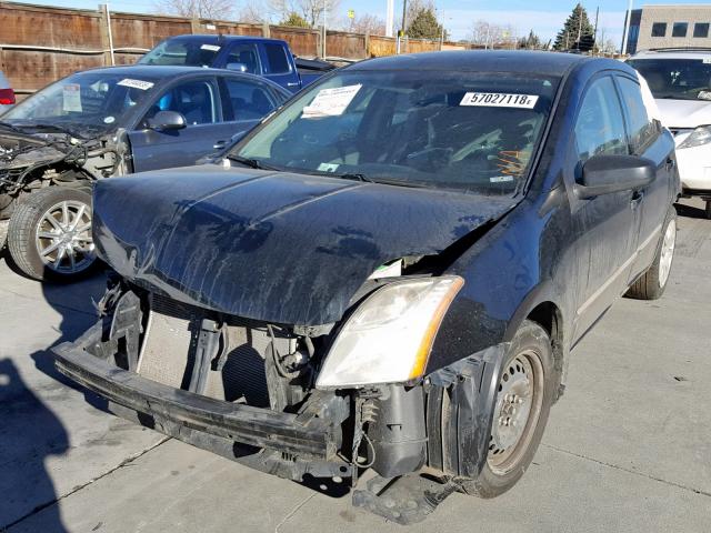 3N1AB6AP2BL603831 - 2011 NISSAN SENTRA 2.0 BLACK photo 2