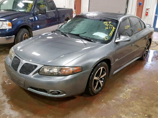 1G2HY54K85U117186 - 2005 PONTIAC BONNEVILLE GRAY photo 2