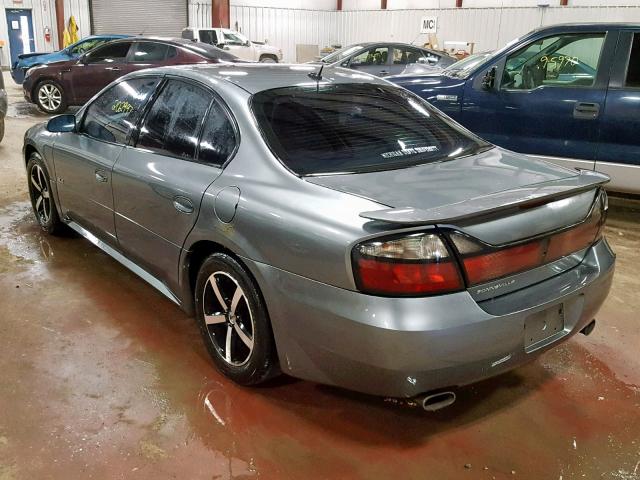 1G2HY54K85U117186 - 2005 PONTIAC BONNEVILLE GRAY photo 3