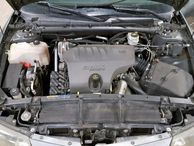 1G2HY54K85U117186 - 2005 PONTIAC BONNEVILLE GRAY photo 7