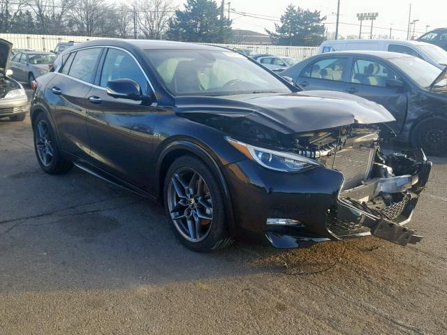 SJKCH5CP6HA025550 - 2017 INFINITI QX30 BASE BLACK photo 1