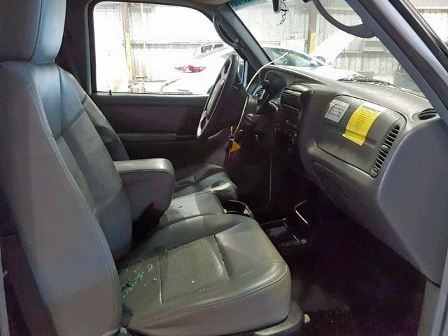 1FTKR1AD3BPA79678 - 2011 FORD RANGER WHITE photo 5