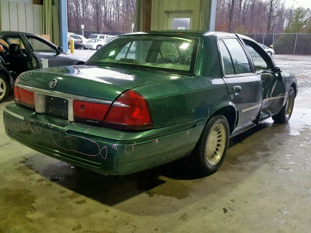 2MEFM75W6YX689011 - 2000 MERCURY GRAND MARQ GREEN photo 4