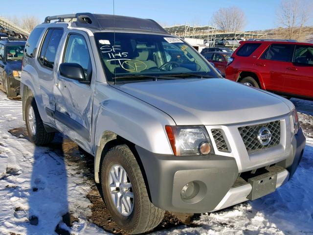 5N1AN0NW1EN806308 - 2014 NISSAN XTERRA X SILVER photo 1