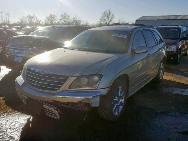 2C8GF78475R260355 - 2005 CHRYSLER PACIFICA L TAN photo 2