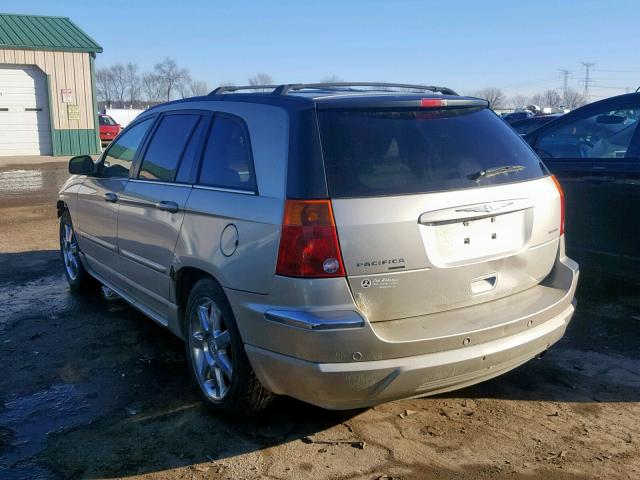 2C8GF78475R260355 - 2005 CHRYSLER PACIFICA L TAN photo 3