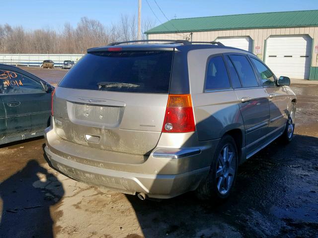 2C8GF78475R260355 - 2005 CHRYSLER PACIFICA L TAN photo 4