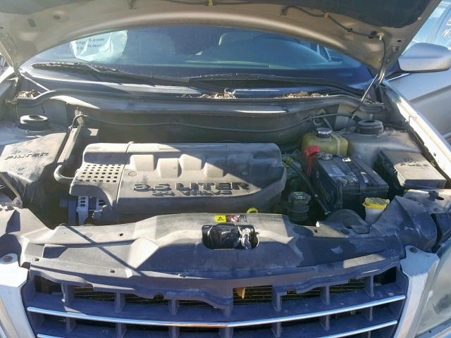 2C8GF78475R260355 - 2005 CHRYSLER PACIFICA L TAN photo 7