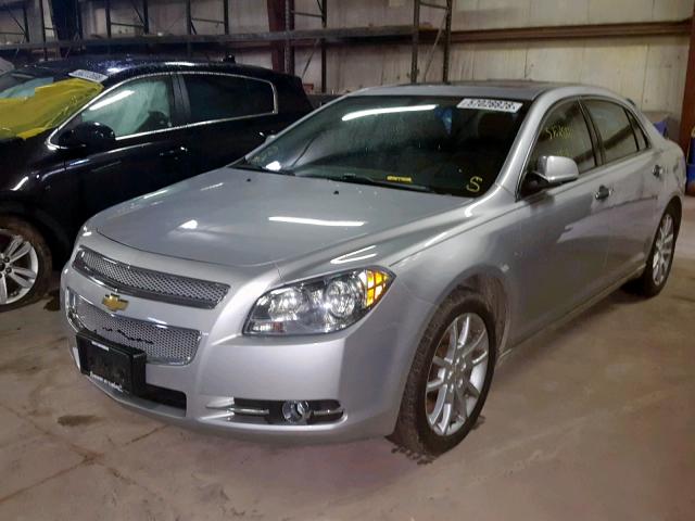 1G1ZE5E00CF137478 - 2012 CHEVROLET MALIBU LTZ ვერცხლისფერი ფოტო 2
