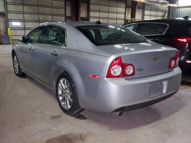 1G1ZE5E00CF137478 - 2012 CHEVROLET MALIBU LTZ ვერცხლისფერი ფოტო 3