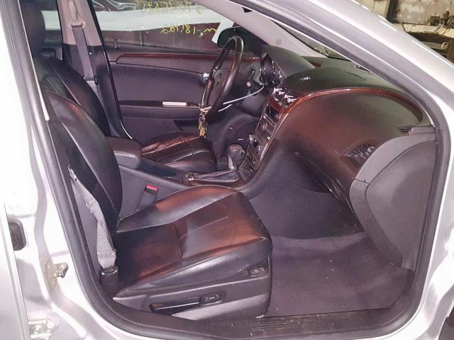 1G1ZE5E00CF137478 - 2012 CHEVROLET MALIBU LTZ ვერცხლისფერი ფოტო 5