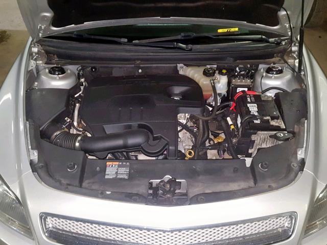 1G1ZE5E00CF137478 - 2012 CHEVROLET MALIBU LTZ ვერცხლისფერი ფოტო 7