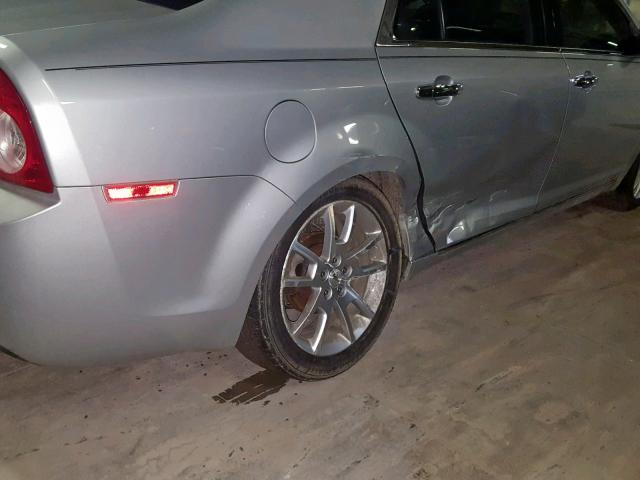 1G1ZE5E00CF137478 - 2012 CHEVROLET MALIBU LTZ ვერცხლისფერი ფოტო 9