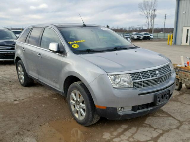 2LMDU88C97BJ21606 - 2007 LINCOLN MKX SILVER photo 1