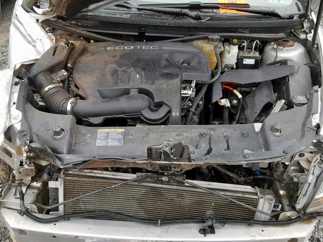1G1ZG57B19F252575 - 2009 CHEVROLET MALIBU LS ვერცხლისფერი ფოტო 7