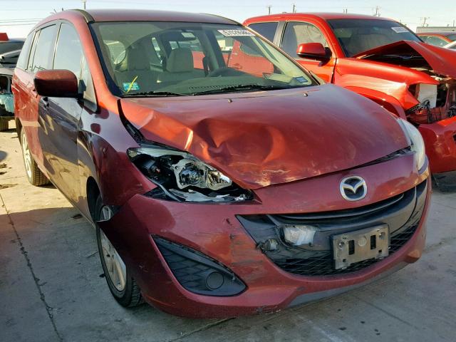 JM1CW2BL5C0105331 - 2012 MAZDA 5 MAROON photo 1