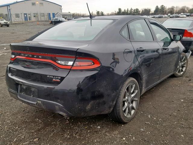 1C3CDFBB5ED693171 - 2014 DODGE DART SXT BLACK photo 4