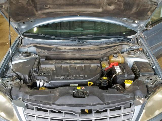 2C8GM68404R614151 - 2004 CHRYSLER PACIFICA SILVER photo 7