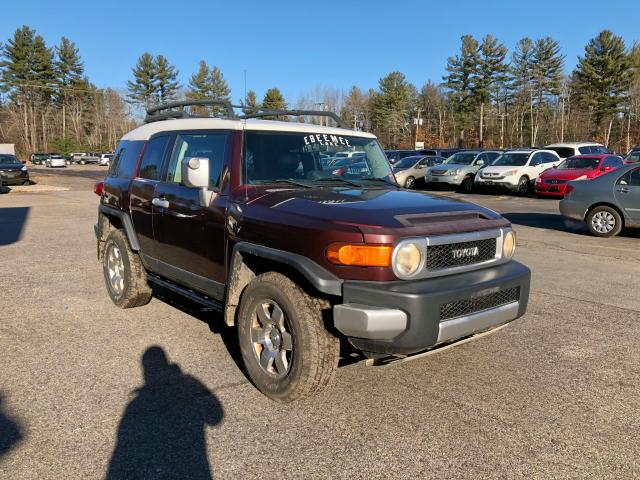 JTEBU11F770001562 - 2007 TOYOTA FJ CRUISER MAROON photo 2