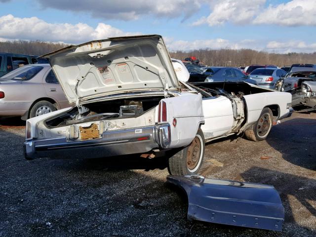 6L47S3Q418105 - 1972 CADILLAC FLEETWOOD WHITE photo 4