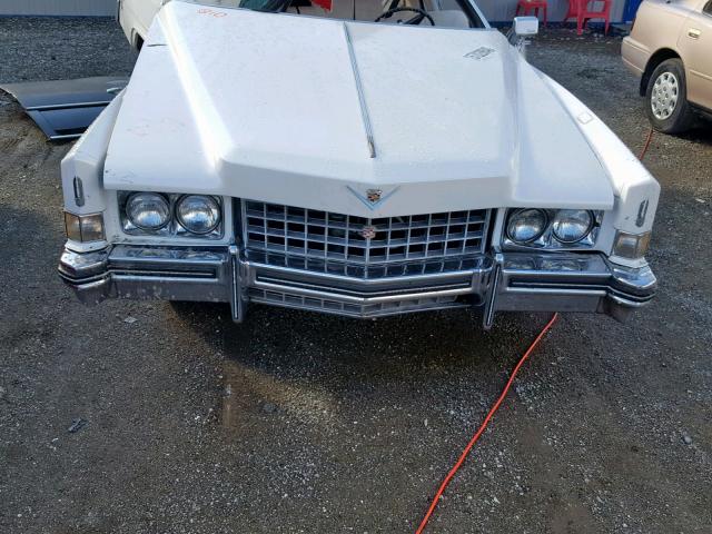 6L47S3Q418105 - 1972 CADILLAC FLEETWOOD WHITE photo 7